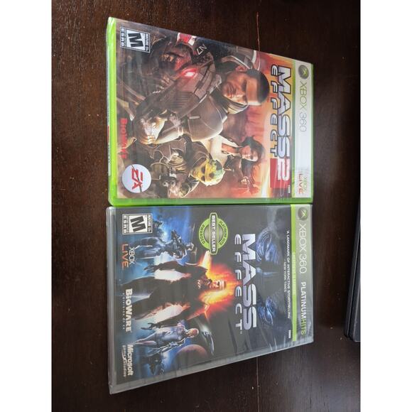 Mass Effect Mass Effect 2 Bundle Microsoft Xbox 360 Bioware Factory Sealed New - Picture 9 of 14